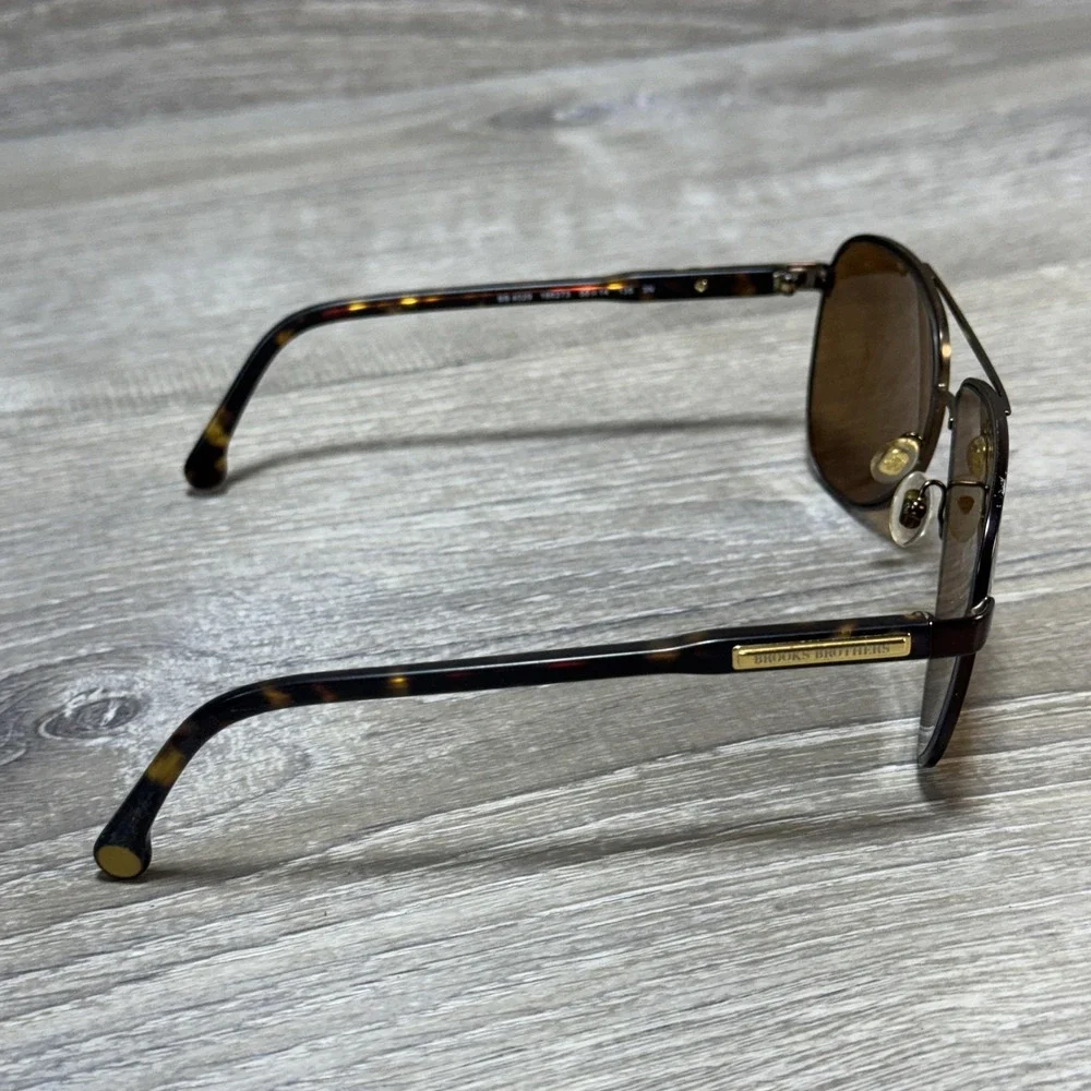 Brooks‎ Brothers Sunglasses Frames Only Mens 58-14 135 Aviator Tortoise BB4029